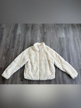 Women’s Patagonia Faux Fur Zippered Jacket L